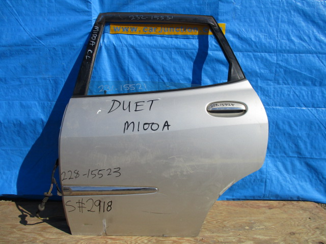 Used Toyota Duet WEATHER REAR LEFT
